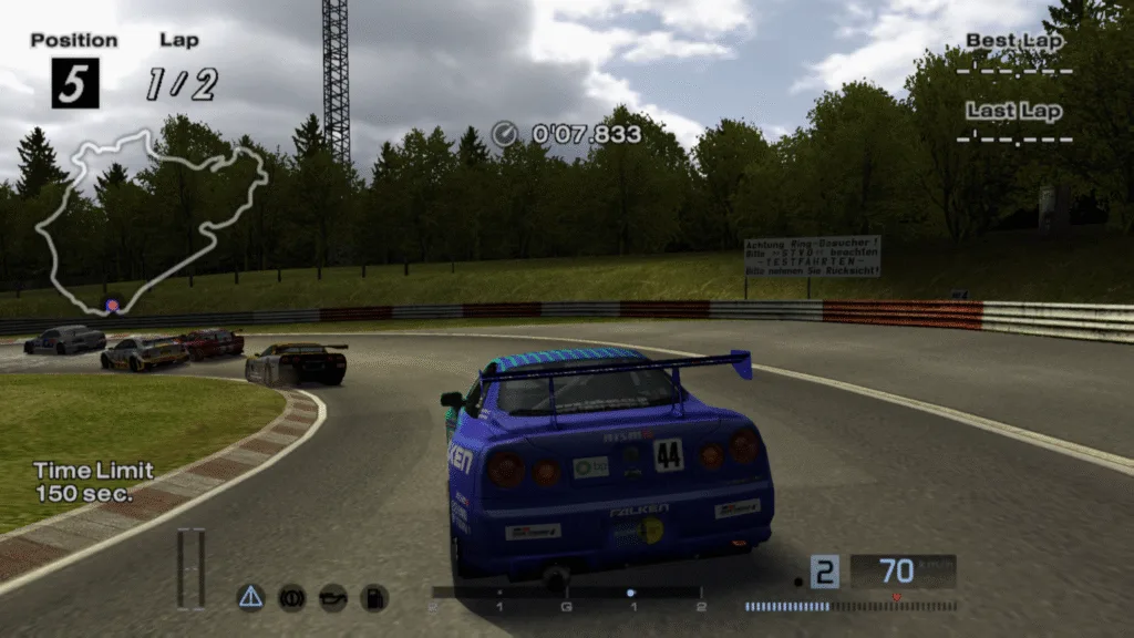 Gran Turismo 4 Prologue rodando no Emulador PCSX2