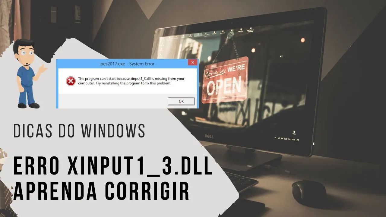 Erro Xinput1_3.dll – Como resolver